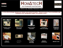 Tablet Screenshot of homatech.com