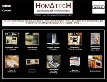 Tablet Screenshot of homatech.fr